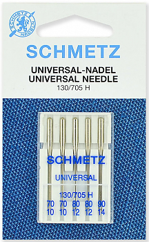 Иглы для швейных машин Schmetz №70-90 универсальные