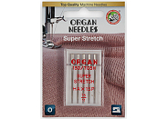 Иглы для швейных машин Organ №75 для эластичных тканей в блистере