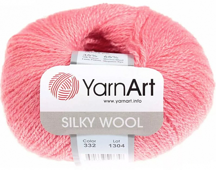 Пряжа YarnArt Silky Wool №332