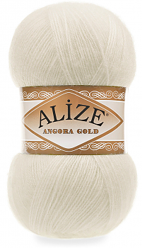 Пряжа Alize Angora Gold №01