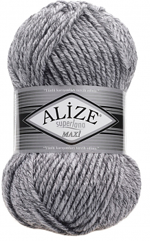 Пряжа Alize Superlana Maxi №801