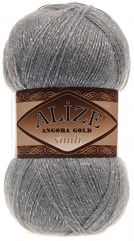 Пряжа Alize Angora Gold Simli №087