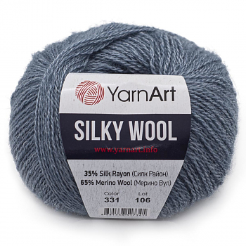 Пряжа YarnArt Silky Wool №331
